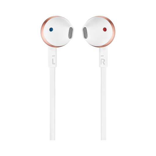 JBL Tune 205 - Rose Gold - Earbud headphones - Front image number null